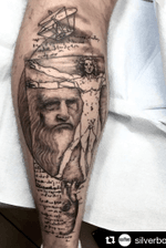 Awesome leg piece by Nestor_ace #leonardodavinci #davinci #tattoos #tattoo #tatt #tatts #tatted #tattooed #tattooartist #tattooist #tattedup #vancouver #vancouverisland #vancity #vancitybuzz #vanlife #westcoast #seattle #seattletattoo #newshop #mainstreetvancouver #tattooshop #customtattoo #art @nestor_ace #ink #inked #ink361 #inklife #inkaddict #bestoftheday
