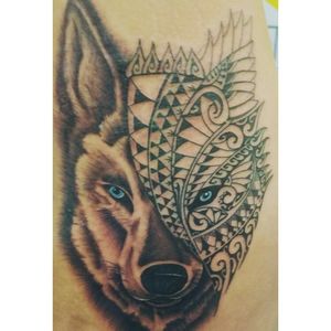 News Tattoo Polynesian / Realist Wolf 