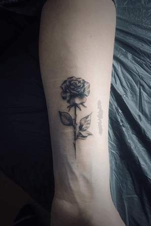 tattoo#blackandgrey#rose 