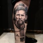 Tatuaje de Messi!!! 