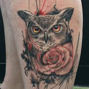 #owl #watercolortattoo #fkiron #spektraxion #eternalink #cheyenecartridge #Tattoo #tattooart # tattooartist  #tattooed #tattooing #tattooist  #ink #inked #inkstagram #inkmaster #picoftheday #tattoooftheday #inklife #inkedmag #skinartmag 