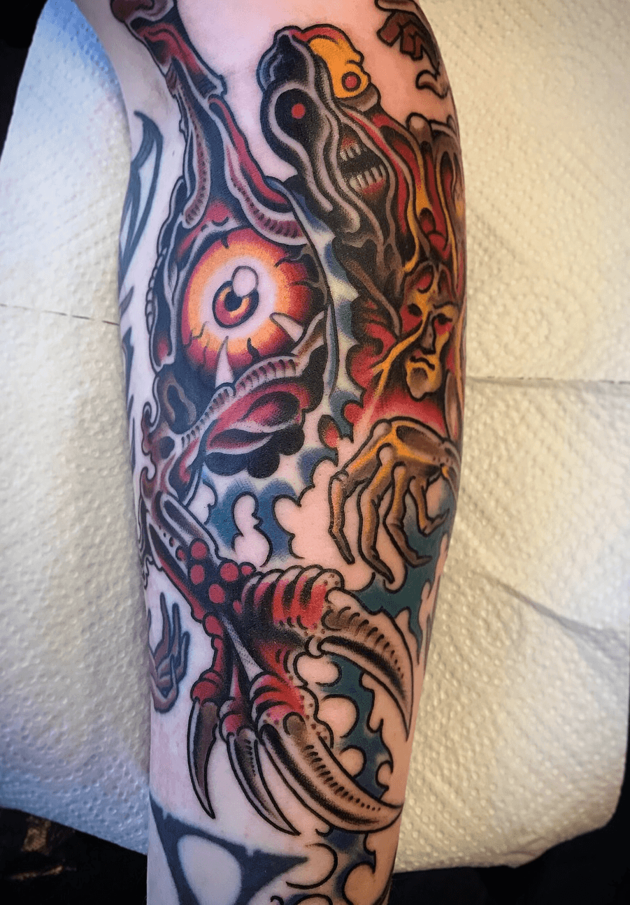 tatoo #art  Resident evil tattoo, Sleeve tattoos, Tattoos