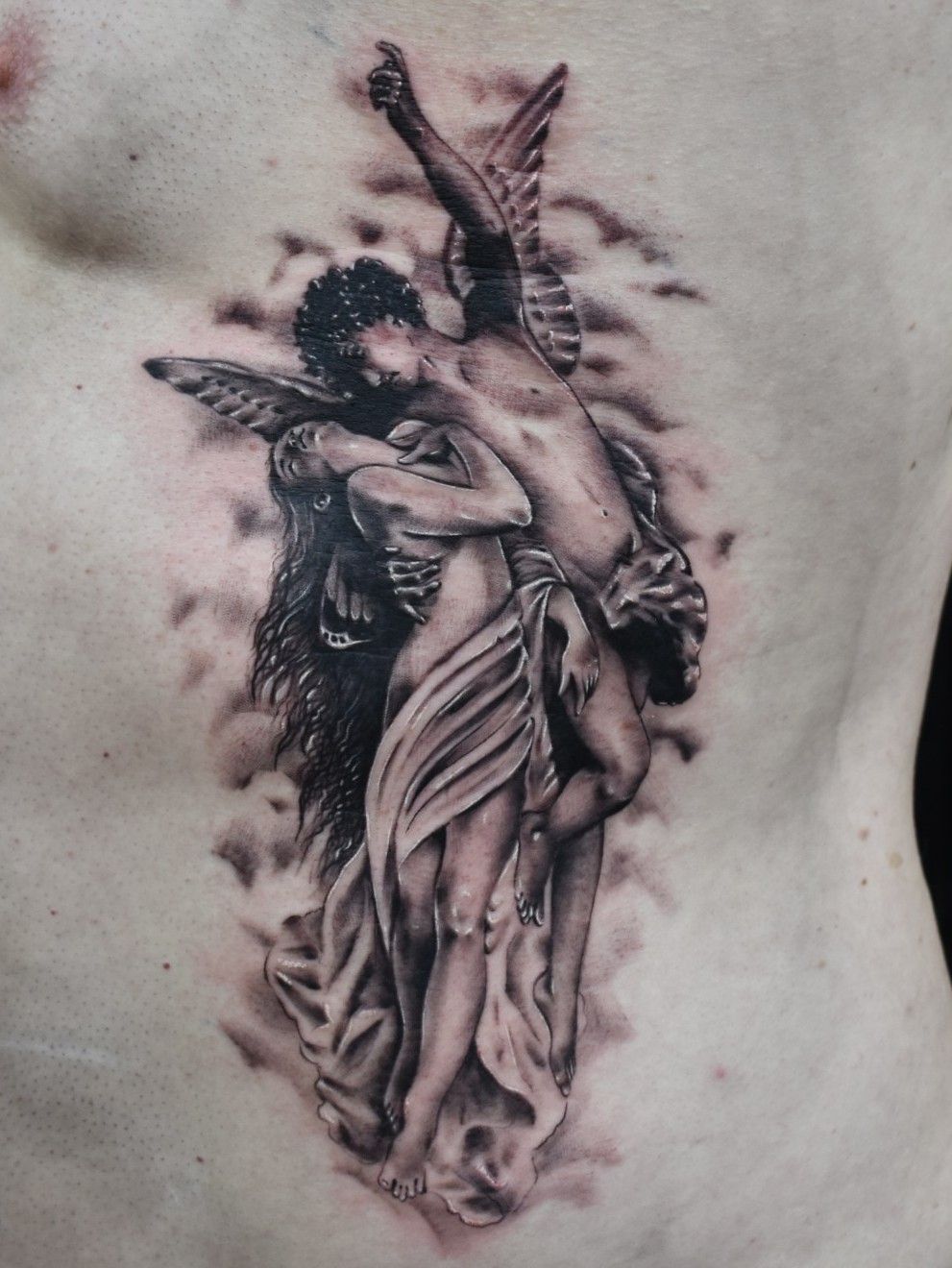 Alex Cfourpo  Psyche Revived by Cupids Kiss on the stomach for
