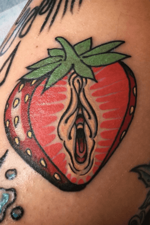 Erotic strawberry 