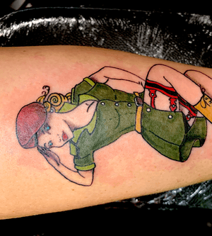 Army pinup that I did for one Airborne young lady!