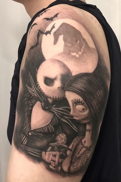 Tattoo Uploaded By Madman The Nightmare Before Christmas 880559 Tattoodo