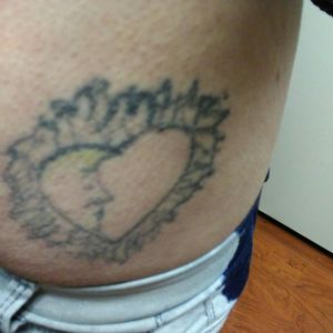 My ex's name tattoo needs a cover up