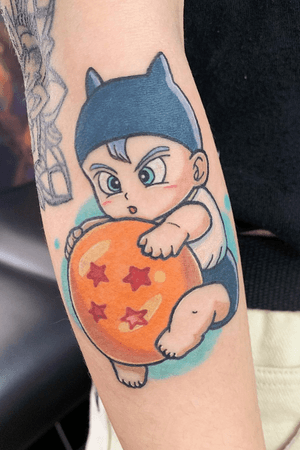 baby trunks with dragonball
