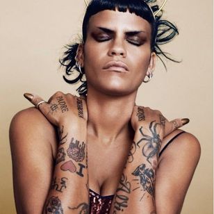 Omahyra Mota #OmahyraMota #modeltattoos #tattoomodels #fashionweek #topmodel