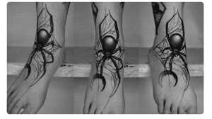 Tattoo by Baizhou tattooist. Wechat：Justtattoo02 Guangzhou Tattoo - #Justtattoo #GuangzhouTattoo #OriginalTattoo #TattooManuscript #TattooDesign #TattooFemaleTattooist #dotwork #dotworktattoo #blackandwhite #blackandwhitetattoo #insecttatto #blacktattoo #darktattoos #spidertattoo 