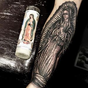⚫ ADC TATTOO STUDIO 💉 Alessandro De Cola 📳 Contact on Tattoodo ❤️ #TATTOO #INK #GUADALUPE