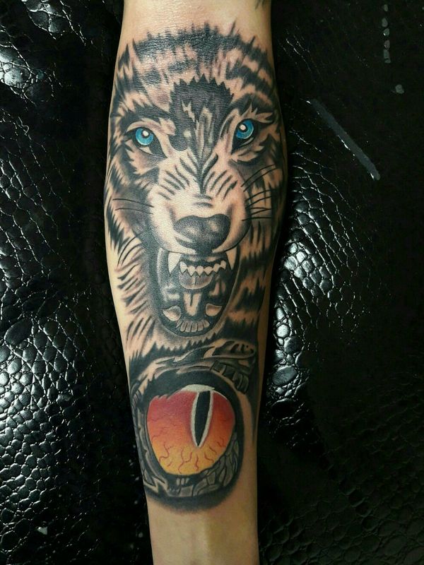 Tattoo from Wolf's Blood Tattoo