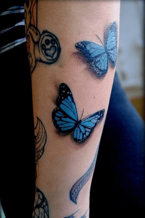tattoo#butterfly#blue 