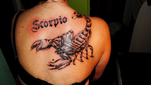 scorpion#tattoo#backtattoo 