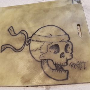 #skull on #fakeskinCheck out my instagram @kast_one #fakeskin #skull #Newschool #Graffiti #Tattoo #Style #Stil #berlin #030 #sketch #work #study #kast #one #kastone
