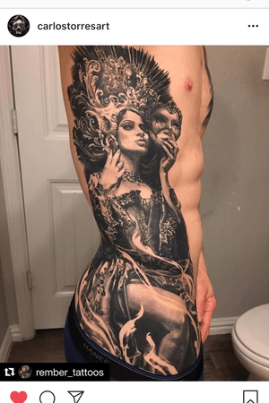 Just look at the amount of detail. Inksane work by carlos torres.