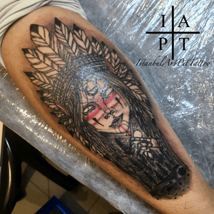 Indian girl tattoos never get old and always super fun to make. Reach us for your next tattoo project. 🤘🏼 #tattoos #tattoo #art #ink #inked #tattooed #tat2 #love #instagood #tattooartist #tattooart #supportgoodtattooers #indiangirltattoo #dövme #burcakdogan #follow #tatted #fit #fashion #istanbulartpittattoo #photography #istanbuldayasam #inkedup #tattoolife #girlswithtattoos #bakırköy #instatattoo #inkedup #inklife #bhfyp