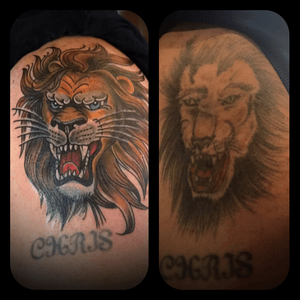 Little coverup i made #lion #coverup 