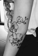 Tattoo by valentine #flower #floral 