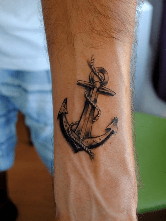 Anchor Tattoo On Wrist  Tattoo Designs Tattoo Pictures