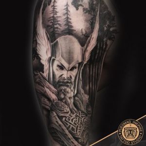 Thor Tattoo done by our Head Artist