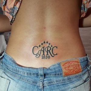 Tatuaje Club Atlético Rosario Central.