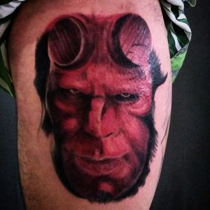Hellboy quase finalizado.. Kbide Tattoo Whats:48-99984-3904 #kbideta #tattoo #tattoos #tattoosofig #tattoosofinstagram #tattoosofinsta #tattoodo #tattooed #hellboy #realism #realismo #portrait #marvel #ink #inked #inkedup #tatuadoresbrasileiros #floripa #florianopolis #floripando #ilhadamagia #campeche #riotavares #morrodaspedras #lagoadaconceicao #ufsc #tattoo2me #tattoo2us