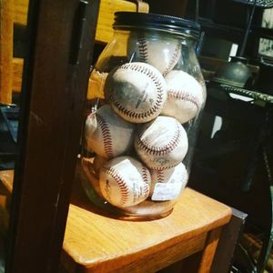 Jar of Baseballs
