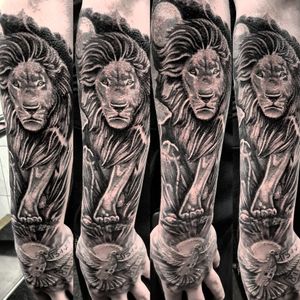 Lion tattoo #lionking #liontattoo #lion #malelion 