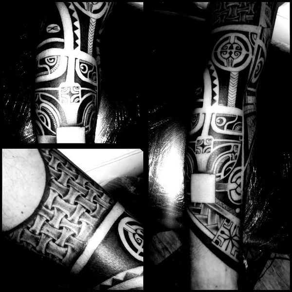 Tattoo from tahiti tatau ink