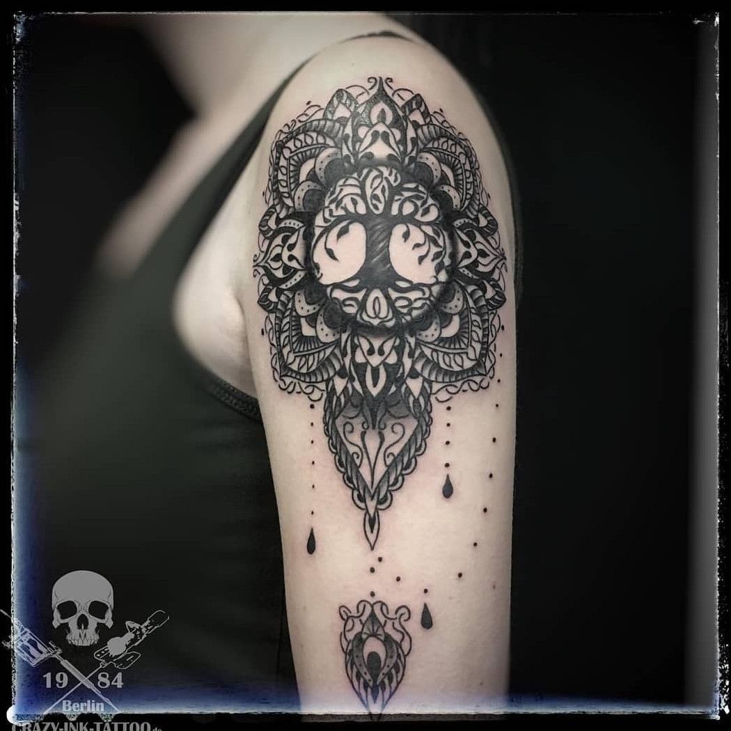 Feminine Lace Meets Sugar Skull Boldness