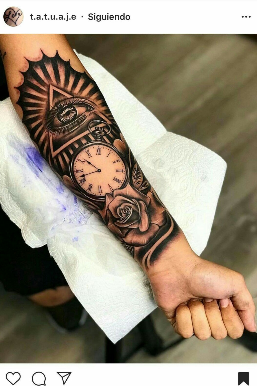 Tatuajes con reloj hot sale