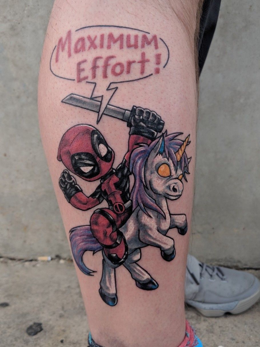 Maximum effort tattoo