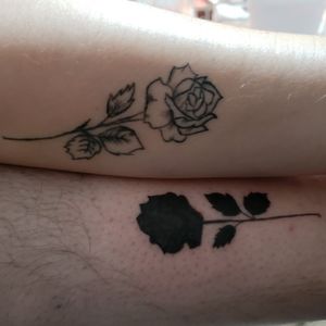 Tattoo uploaded by Aaron Saenz • Matching Tattoos / Couple Tattoos •  Tattoodo