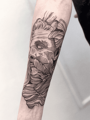 #tattooartist#ink#art#Poseidon#god#blackandgrey#black#blackwork#linework#dotwork#tattooart 