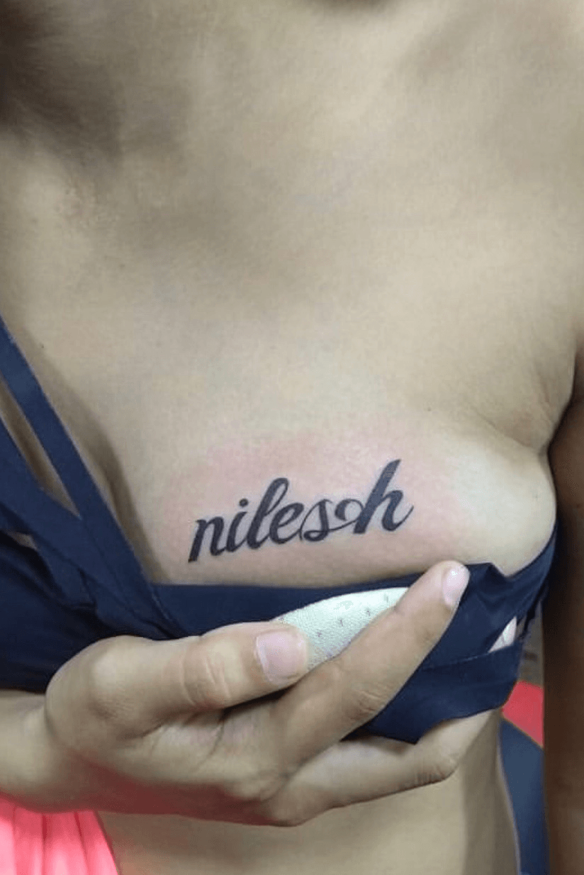 Pin by Mahek Motichand on Tattoos  Tattoo lettering Tattoo shop Wrist  tattoos