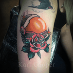 @kcoopertattoo #traditional #oldschool #space #colour #color #neotraditional #london 