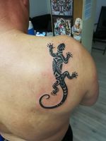 #lizard,#inkmachines #papariz #blackandgrey #Tattoo#inkmachines#h2ocean #fkirons 