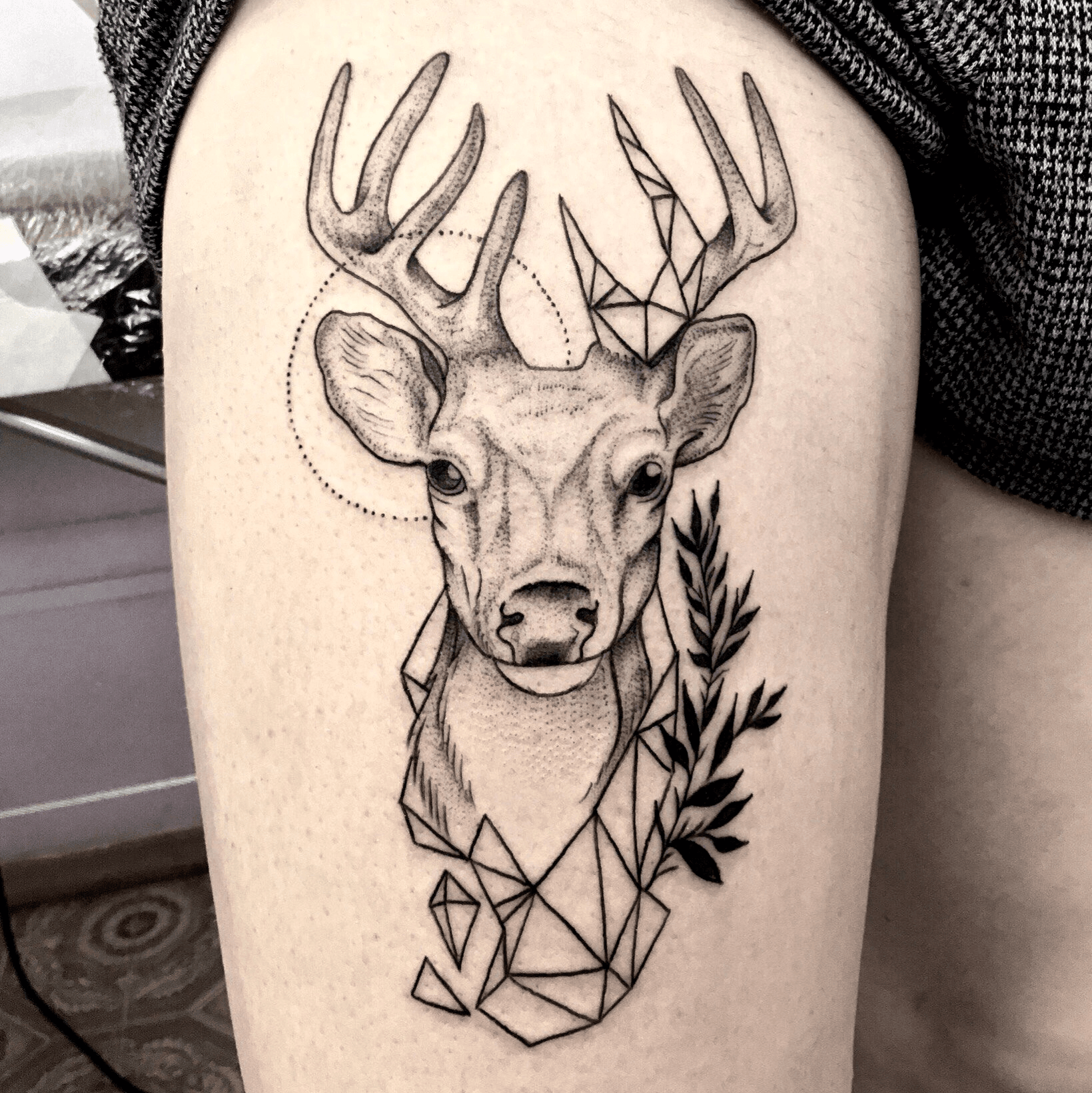 Deer Tattoo Meaning Ideas and Placement  neartattoos