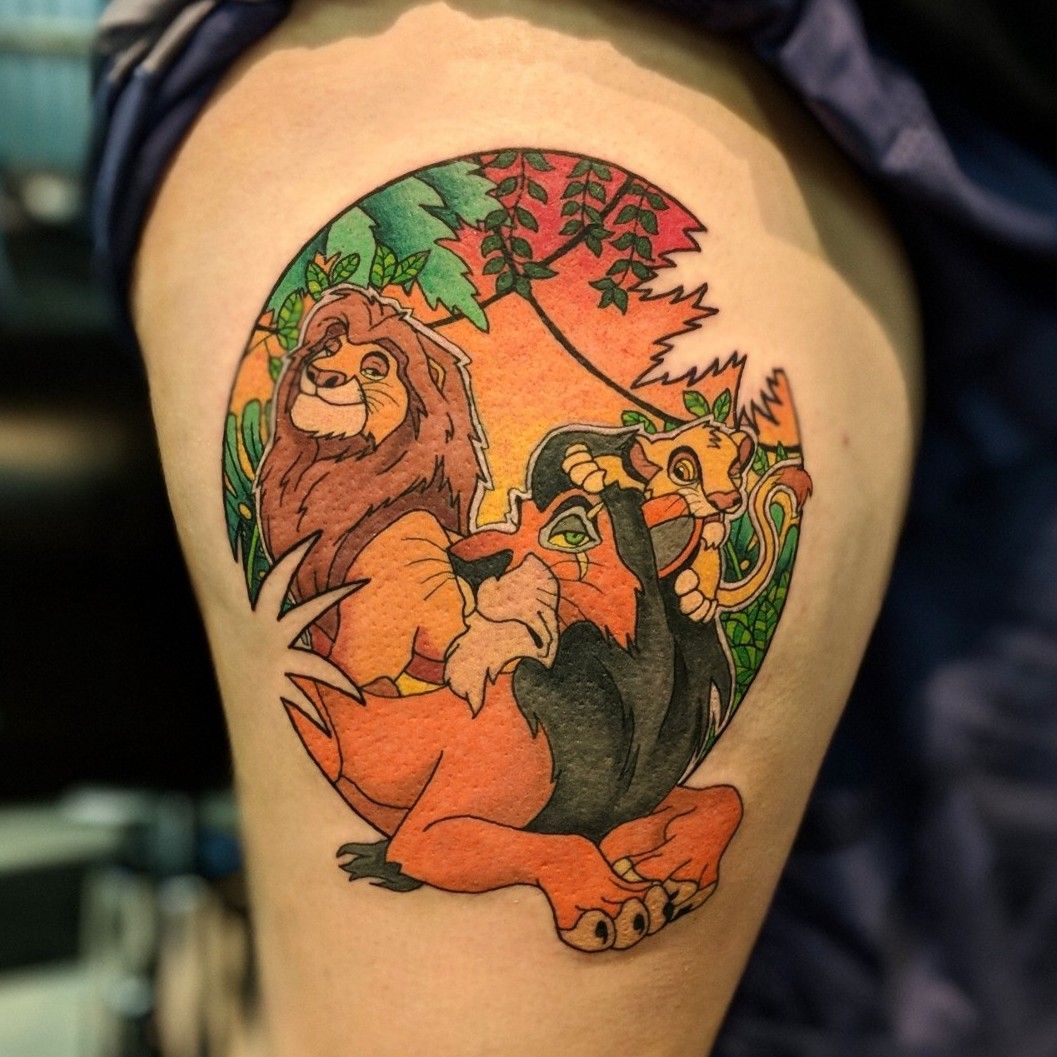 40 Lion King Tattoo Ideas For Animated Movie Lovers  Tattoo Twist