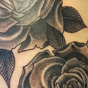 #whip #blackandgreytattoo #rosetattoo 