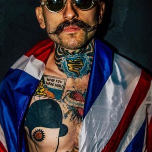 Lou Christou fotografiado por Danny Woodstock #DannyWoodstock #WoodstockModels #tattoomodel #tattoophotography #tattooart #fineart