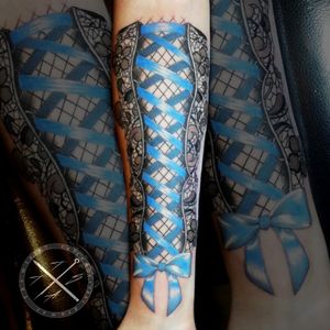 Very nice project, linework/colour session from yesterday for change 💉👊🏻 #halfsleeveinprogress #lacetattoo #bow #flowers #linework #realism #blackandgrey #colourtattoo #babyblue #intenzetattooink #fkirons #bishoprotary #stencilstuff #inkeeze #kwadronneedles #ink #inked #inkedlife #inkedmag #tattoo #tattooist #tattooartist #artist #artwork #tattoooftheday #picoftheday #photooftheday #France #thomtats7 @thomtats7 