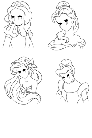 Disney Princesses (ipad pro design) 