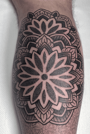 Did this one recently, more to come, thanks for looking #blackworktattoo #peonytattoo #blackworksubmission #blackink #dotwork #dotworker #dotworkartist #dotworktattoo #botanicaltattoo #floraltattoo #wakefield #mandala #mandalatattoo #ornamentaltattoo #peonytattoo #geometrictattoos #geometry