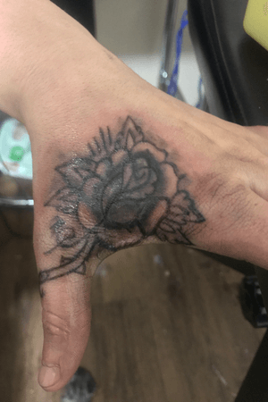 Little bit of shading on the cover up rose