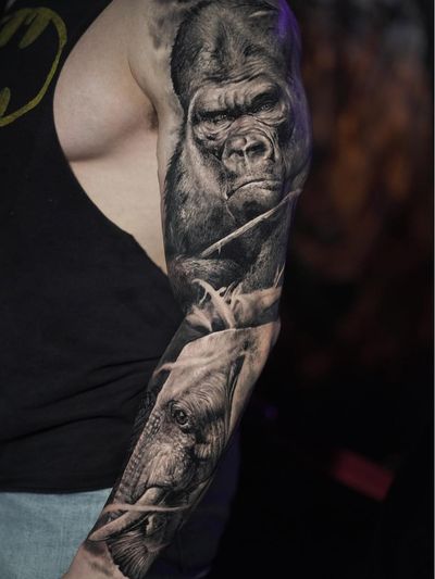 Explore the 50 Best Monkey Tattoo Ideas (2019) • Tattoodo