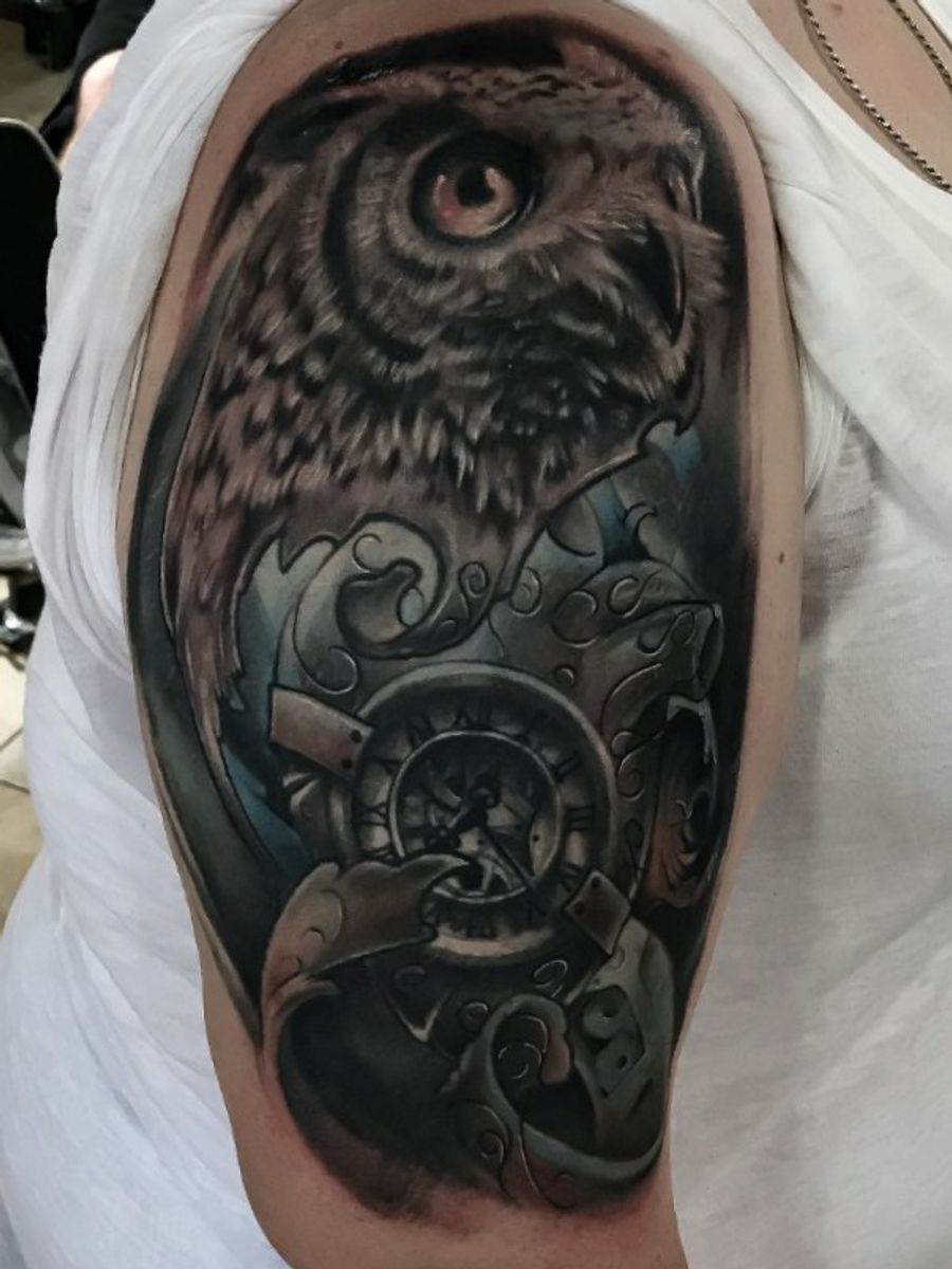 Tattoo uploaded by Michael Fairman • Being a black and gray artist