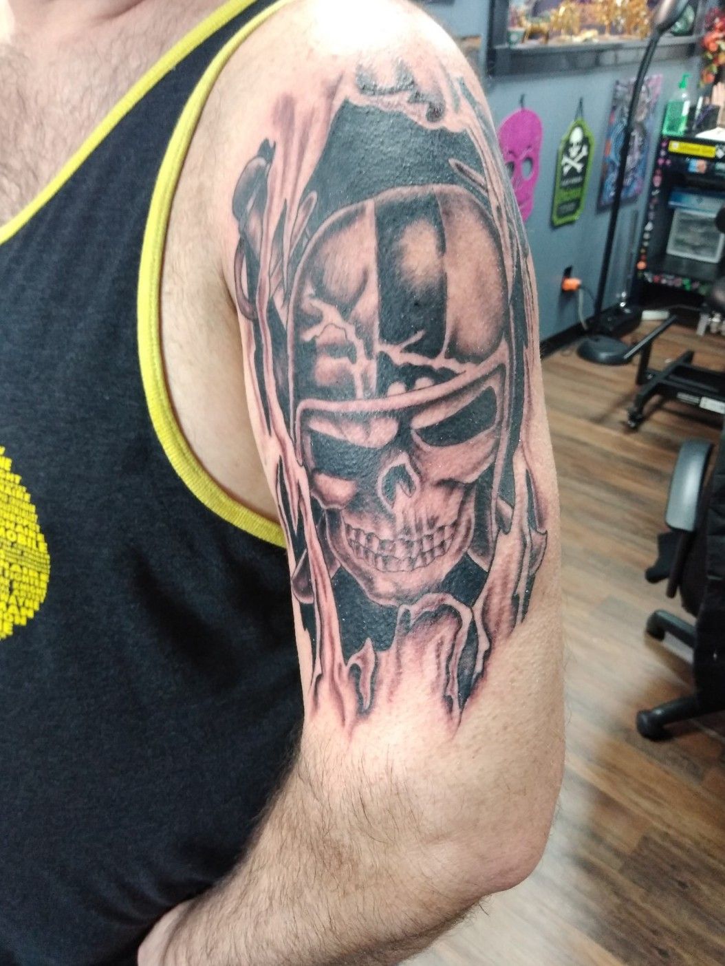 Raiders Tattoos Designs Ideas and Meaning  Tattoos For You