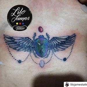 Color beetle with wings
